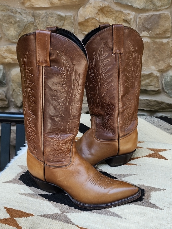 Tony Lama Shoes - TONY LAMA LEATHER WESTERN BOOTS